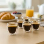 Copo para Café 80ml Parede Dupla Borossilicato Vidro HGBrasil