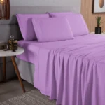 Jogo de Cama 3 Pçs 100% Algodão Percal 300 Fios HGBrasil - Imagem 5