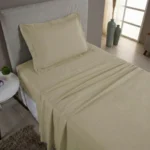 Jogo de Cama 1000 Fios 100% Algodão Egípcio Completo | Fronhas com Aba | Solteiro: SuperKing - Imagem 6