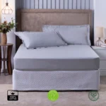 Fronha King 100% Algodão 1000 Fios 90x50 com Debrum - Home Garden Brasil - Imagem 4