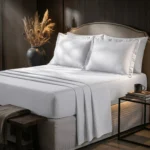 Jogo de Cama 1000 Fios Egípcio Toque Gelado Completo 4 Peças - Home Garden - Imagem 8