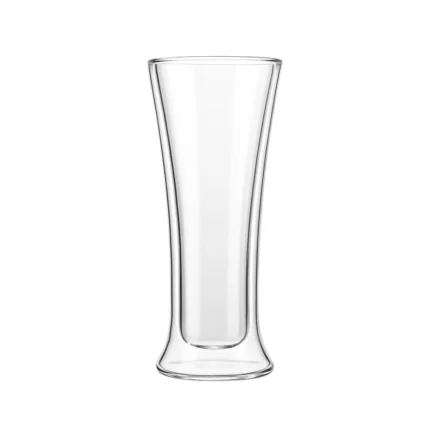 Copo Vidro 300ml Parede Dupla Borossilicato Transparente – HGBrasil
